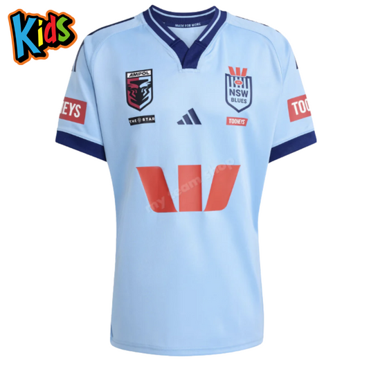 New South Wales Blues 2025 Kids State of Origin Jersey